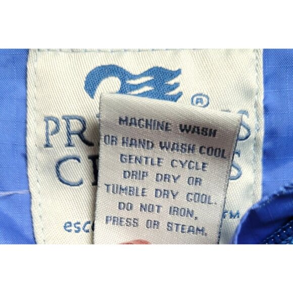 Princess Cruises Womens Windbreaker Jacket Small Nylon/Polyester Hood Zipper - Picture 4 of 9